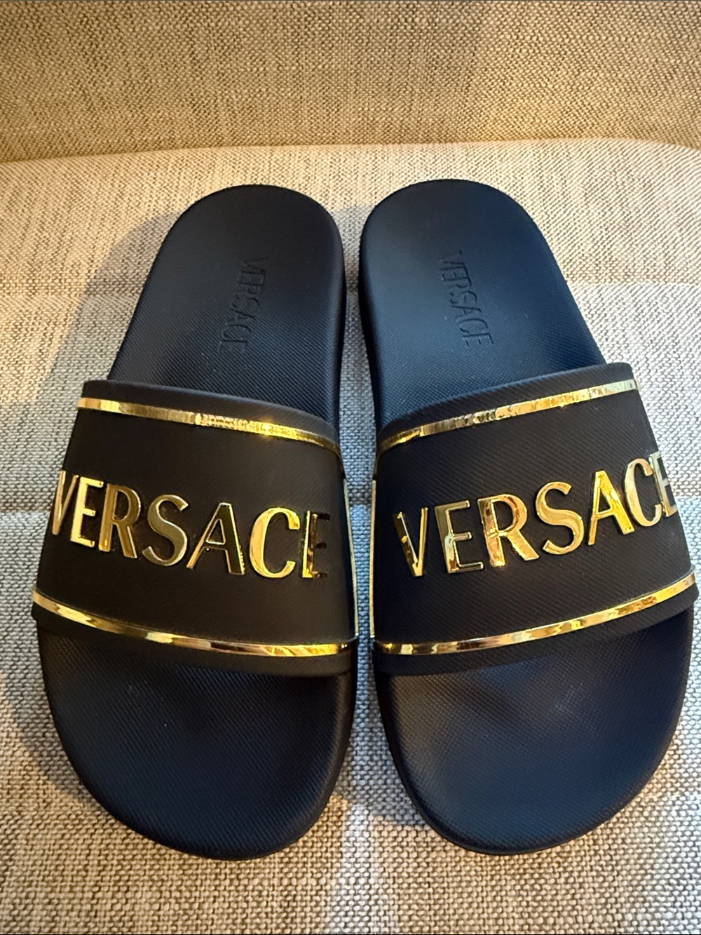 Versace slides like new